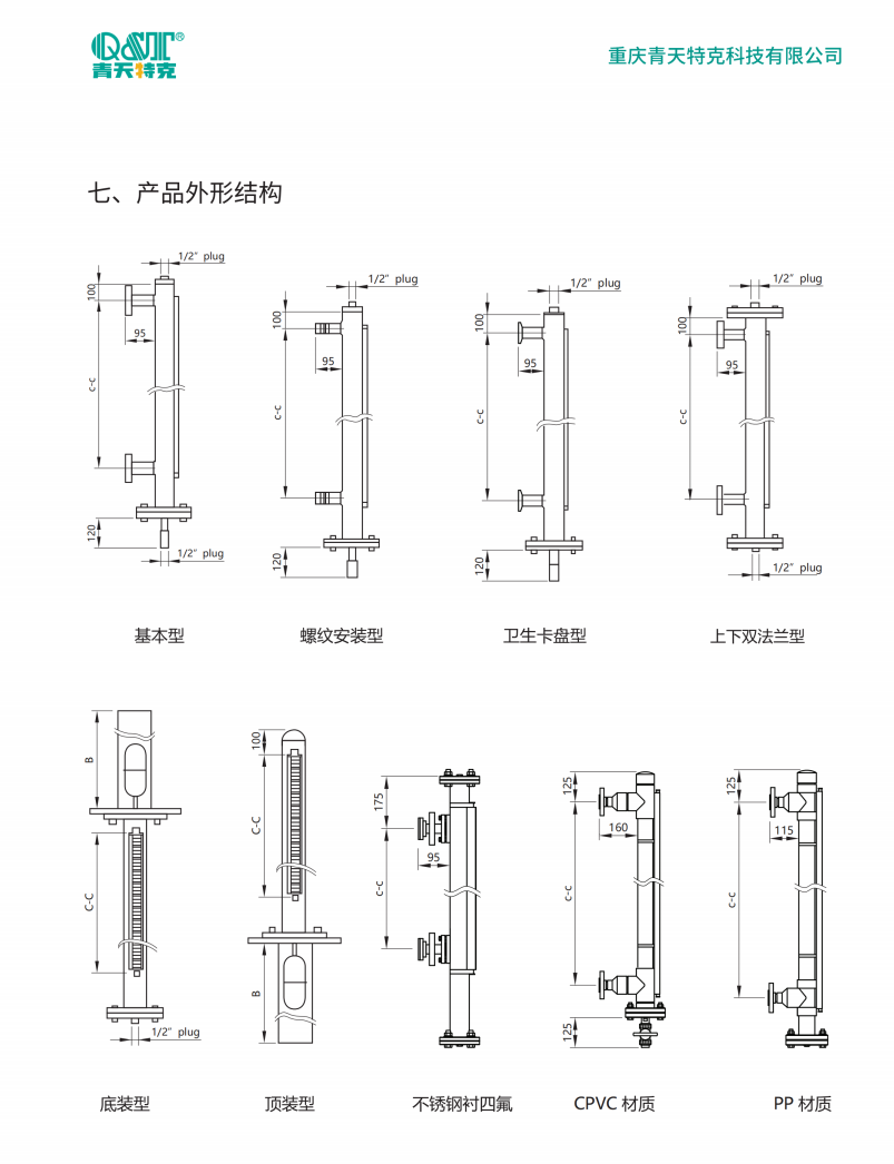 磁翻板液位计2